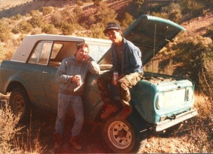 Mid 80's near Socorro, NM - Flooded Carburetor and Friends.jpg