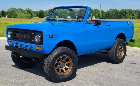 1979 Scout II Rallye restoration